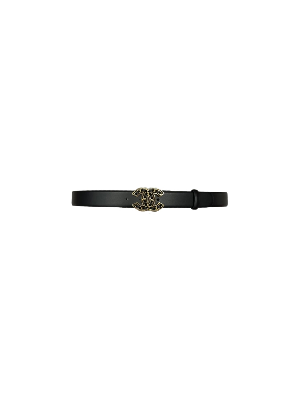 Ремень Chanel с логотипом